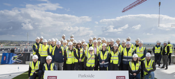 Parkside Topping Out Ceremony